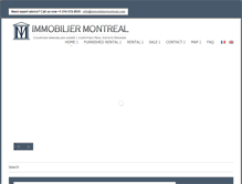 Tablet Screenshot of immobiliermontreal.com